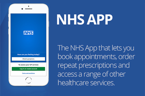 Image representing THE NHS APP